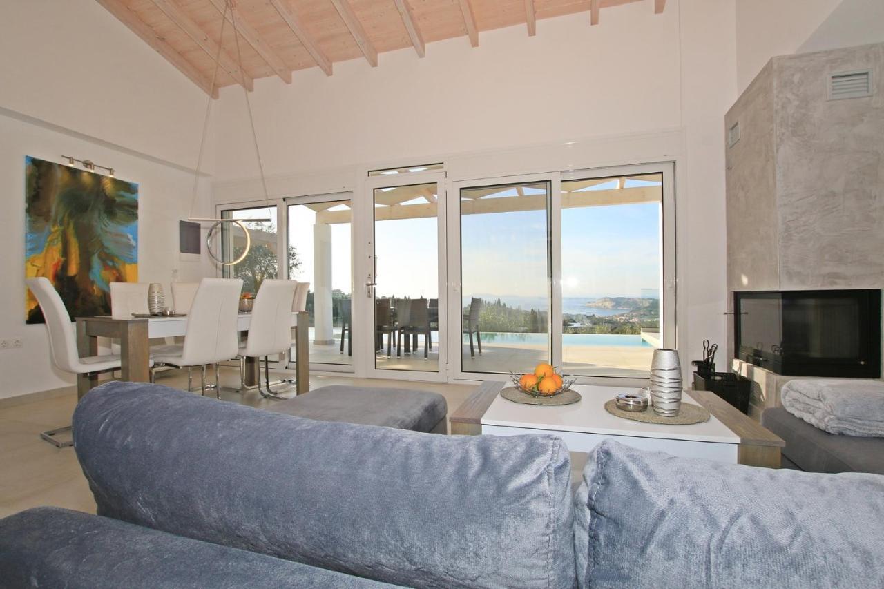 Sunset Sea View Villa 10 Afionas Exterior photo