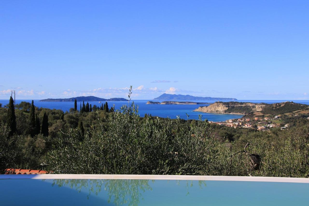 Sunset Sea View Villa 10 Afionas Exterior photo